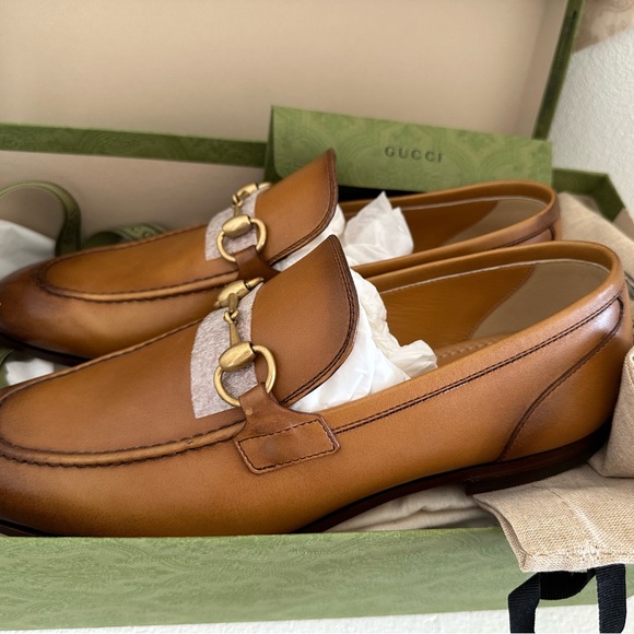 Gucci Jordaan leather loafer - Picture 8 of 8